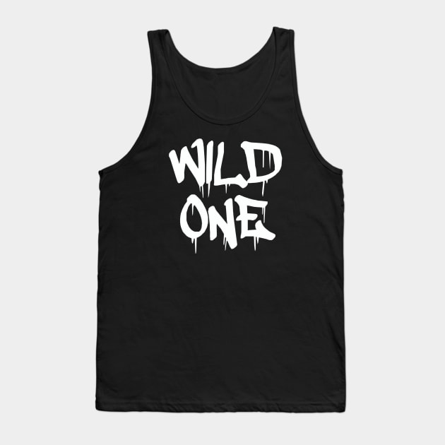 The Wild One Tank Top by LefTEE Designs
